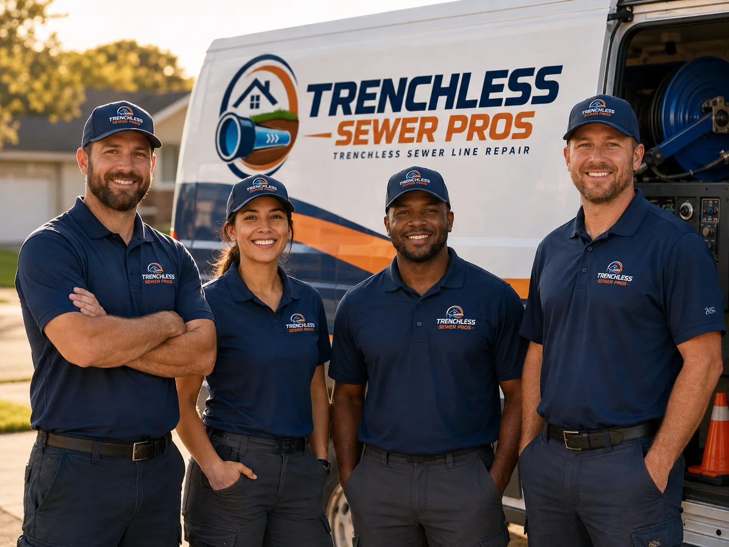 Trenchless Sewer Repair company in Larsen, WI